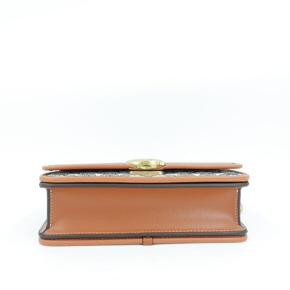 Coach Bandit Signature Shoulder Bag Brown OS - Picture 5 of 14